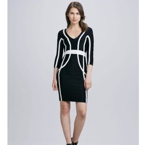 French Connection bandage dress